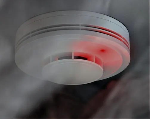 fire and heat detector smart device